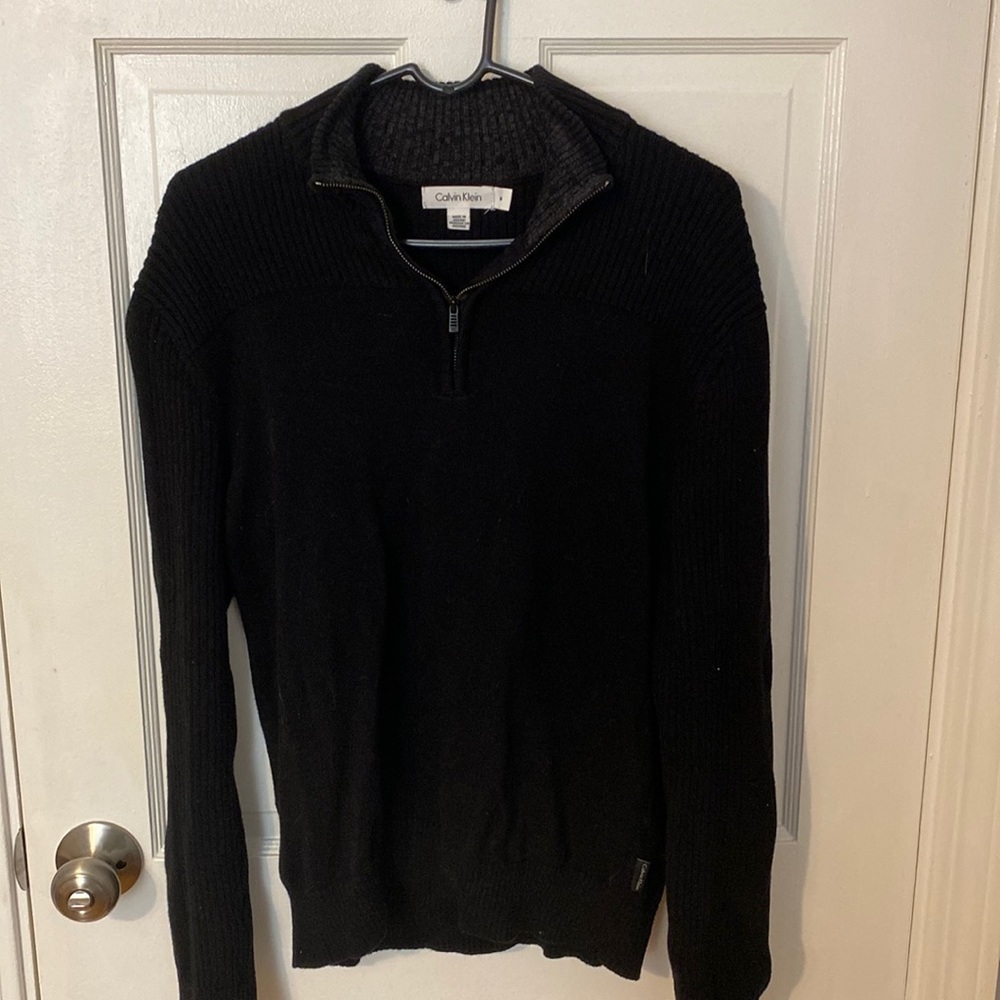 Calvin Klein Men’s 1/4 Zip Sweater